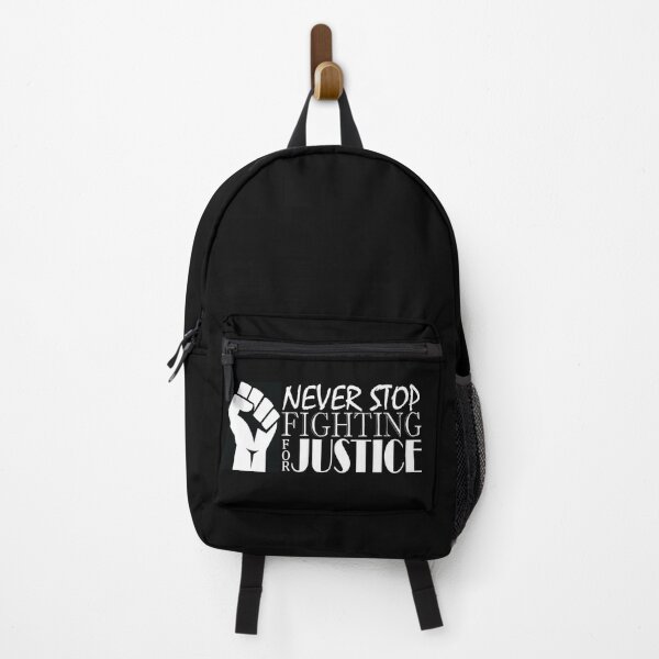 Item preview, Never Stop Fighting for Justice Black Power designed and sold by K8sDesigns.