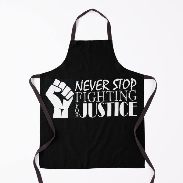 Item preview, Never Stop Fighting for Justice Black Power designed and sold by K8sDesigns.