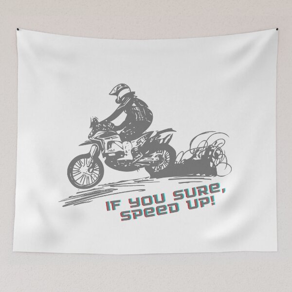 Item preview, If You are Sure, Speed Up - T-Shirt designed and sold by RidingShirt.