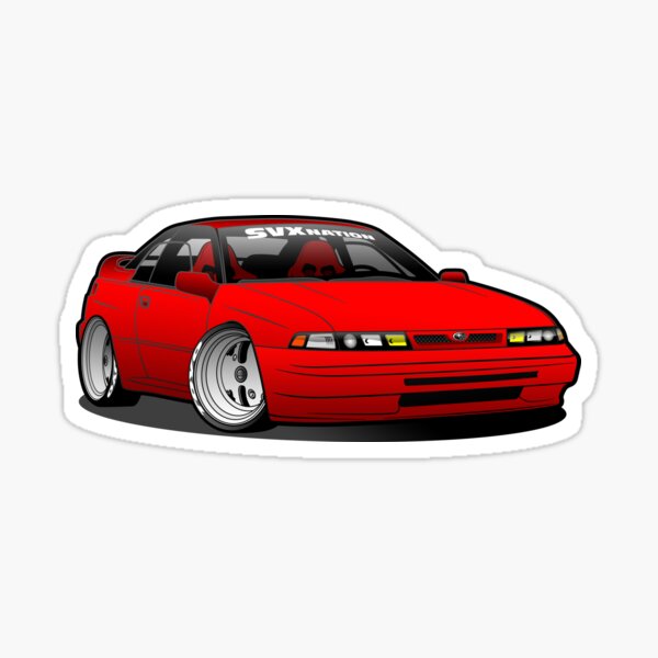 Red Proto SVX Nation Sticker