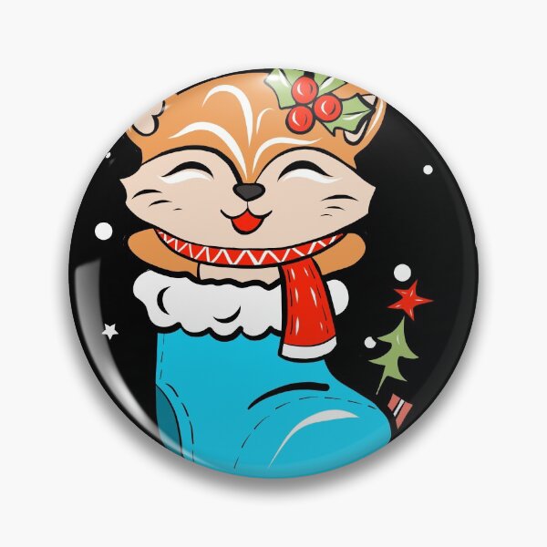 Item preview, Cute cat in christmast designed and sold by staywith resa.