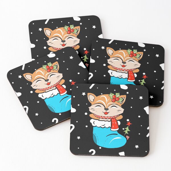 Item preview, Cute cat in christmast designed and sold by staywith resa.