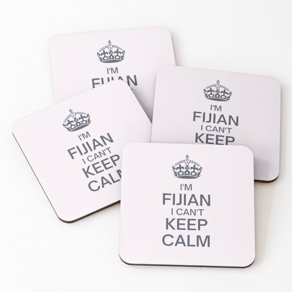 Item preview, I can't Keep Calm I'm Fijian designed and sold by Aroha Designs.