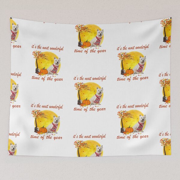 Item preview, Westie Dog Its The Most Wonderful Time Of The Year Premium  designed and sold by mcinnesstore.
