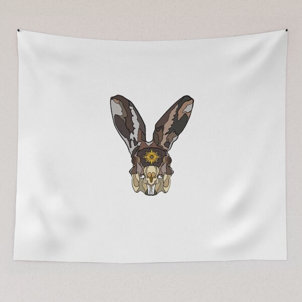 Item preview, Mind’s Eye Rabbit Head designed and sold by CleatAndCrayon.