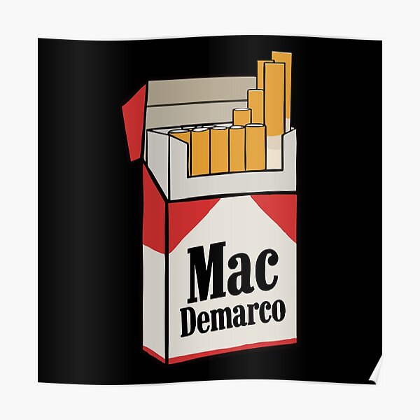 Wandbilder Mac Demarco Zigaretten Redbubble