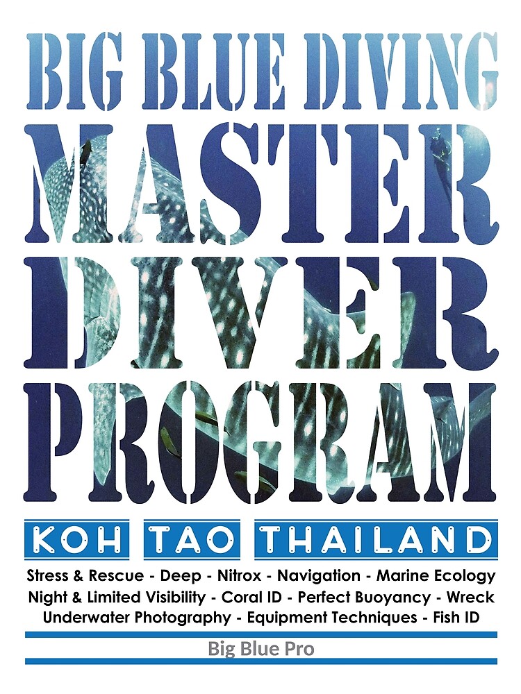 Thumbnail 3 of 3, Scarf, Dive Master Program - Big Blue Pro designed and sold by BigBlueDiving.