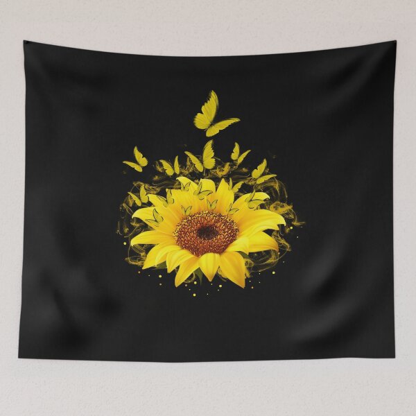 Item preview, Butterfly Sunflower Smoke designed and sold by AlisonWalsh24.