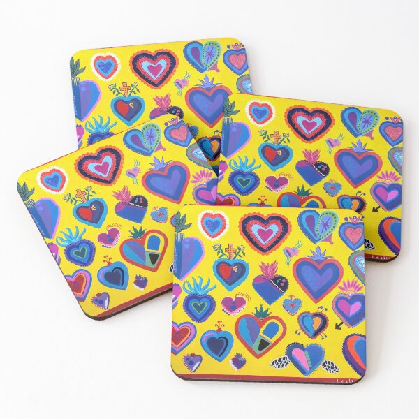 Item preview, Corazones de Colores designed and sold by Leslie Pino Durant.