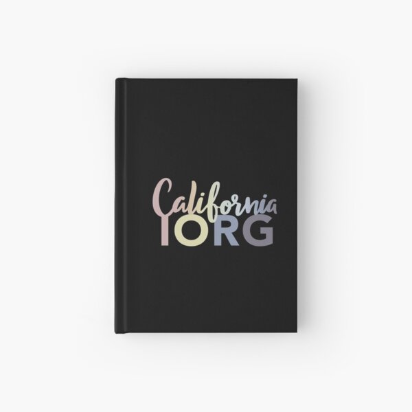 CAIORG fun logo - pastels Hardcover Journal