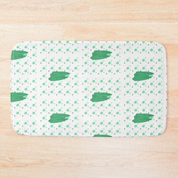 Item preview, Okra on polka dots designed and sold by Drizzleonrice.