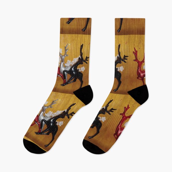 Item preview, Holiday Deer and Flowers designed and sold by Cagedheart15.