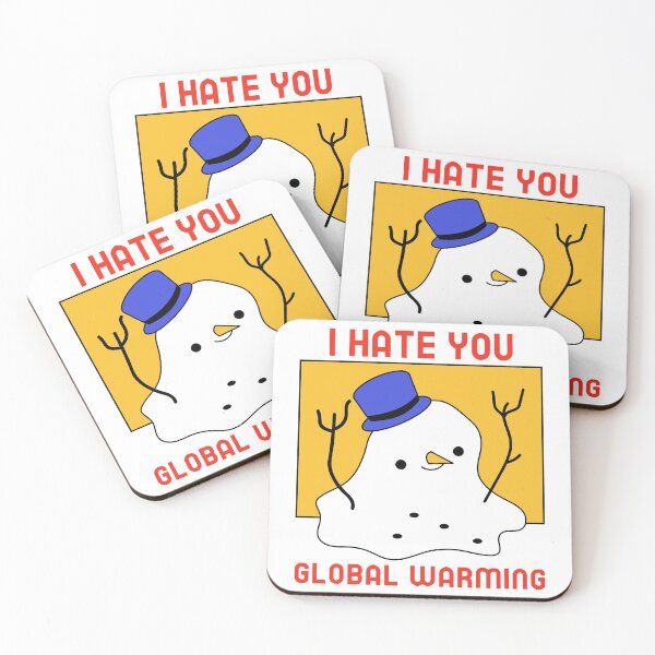 Item preview, I HATE YOU GLOBAL WARMING designed and sold by SnazzyBat.