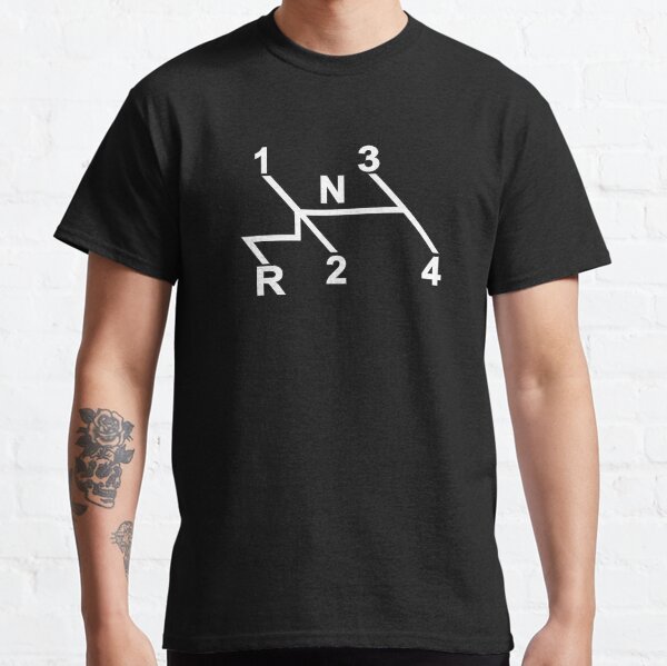 V-W Shift Pattern Classic T-Shirt