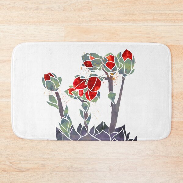Item preview, Succulent Echevaria in red and purple designed and sold by HeyMim.