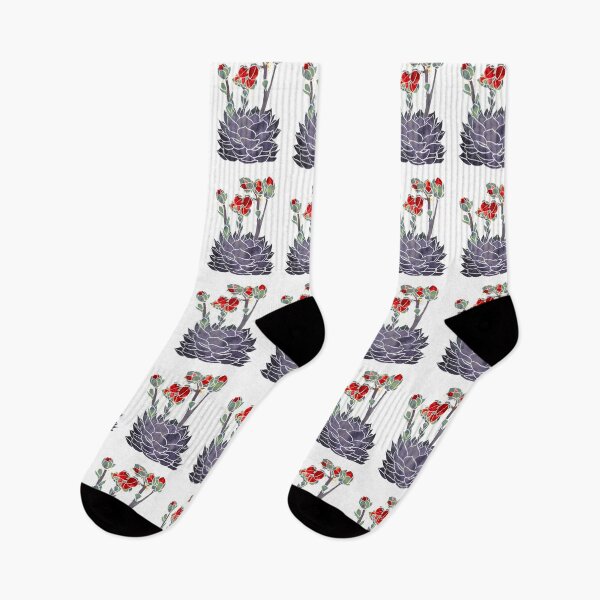 Item preview, Succulent Echevaria in red and purple designed and sold by HeyMim.