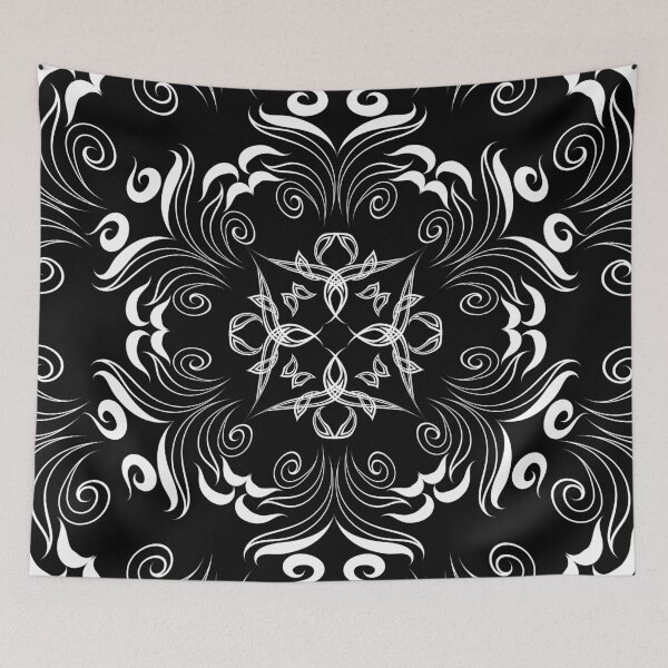 Item preview, Black White Mandala designed and sold by Whimsical  Thinker.