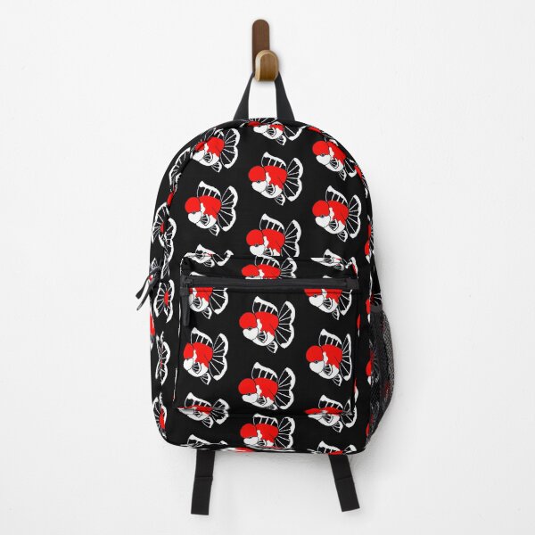Item preview, Oranda Tri Color Goldfish Logo 20 C in Black background designed and sold by Nosnah.