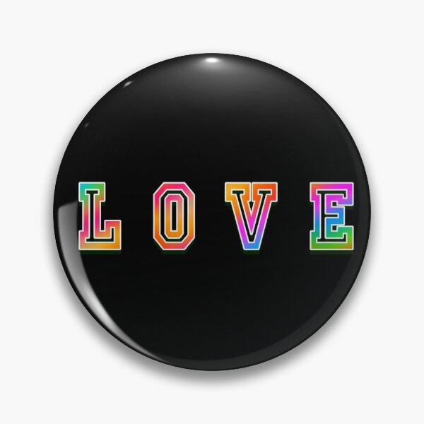 Item preview, LOVE bright & bold designed and sold by KATKattalestv.