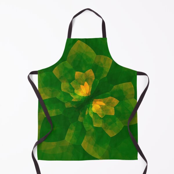 Item preview, Green Concentric Mandala Flower designed and sold by GoldfishEast.