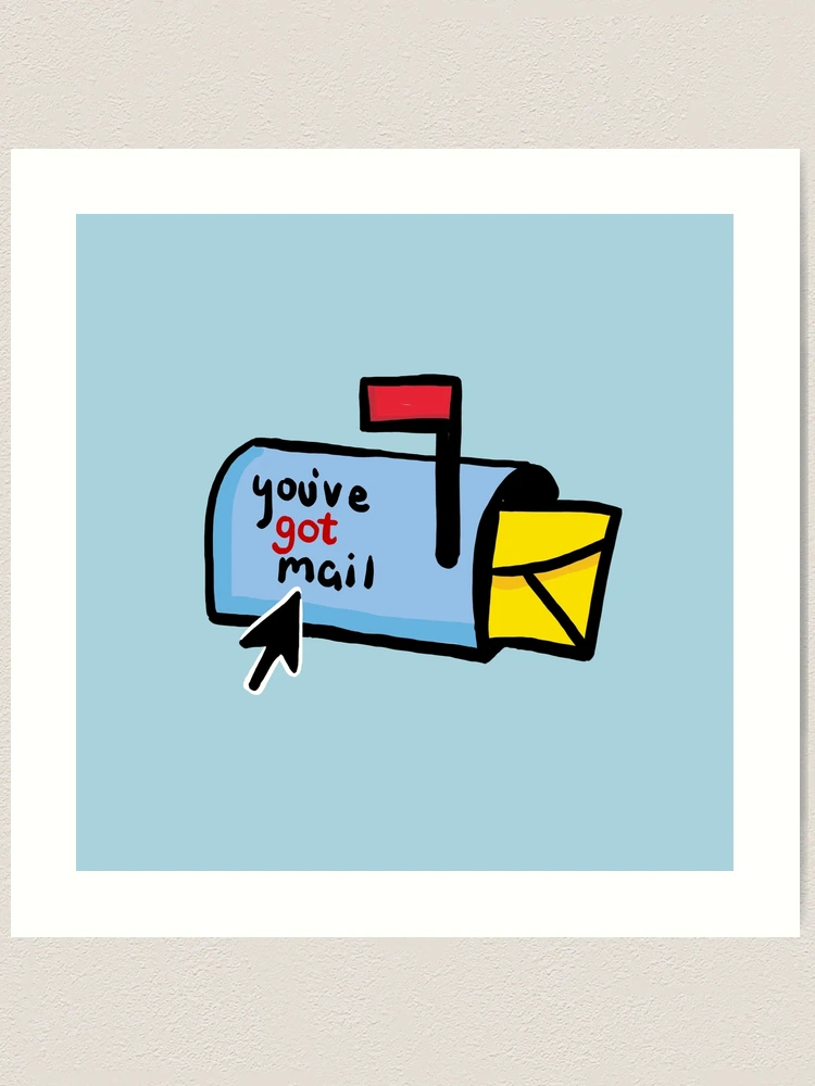 You've Got Mail // Minimalist Art Poster for Sale by DrawnToMind