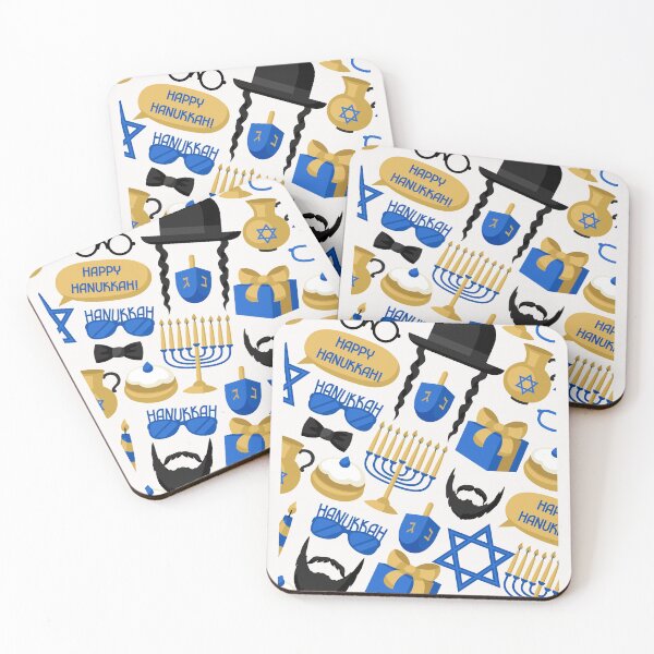 Item preview, Happy Hanukkah, Happy Hanukkah Face Mask, Happy Hanukkah Menorah, Jewish Gift, Happy Hanukkah Gift,  designed and sold by prteacool.
