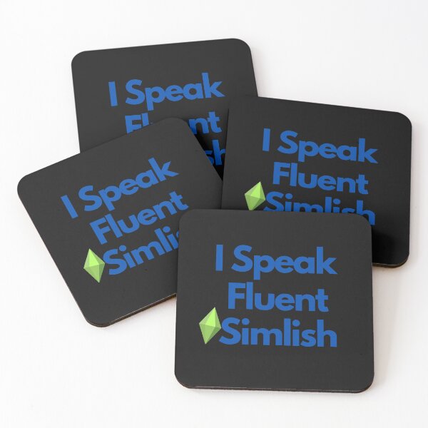 Item preview, I Speak Fluent Simlish designed and sold by Paradox Gifts.