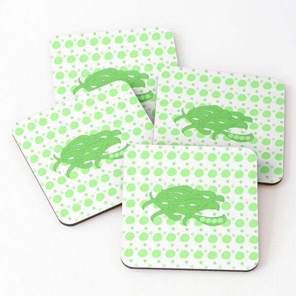 Item preview, Snap Peas on polka dots designed and sold by Drizzleonrice.