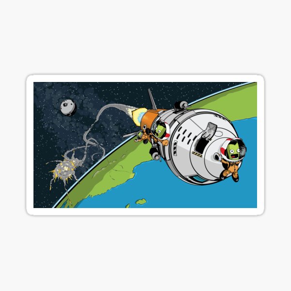 Jebediah Kerman Sticker