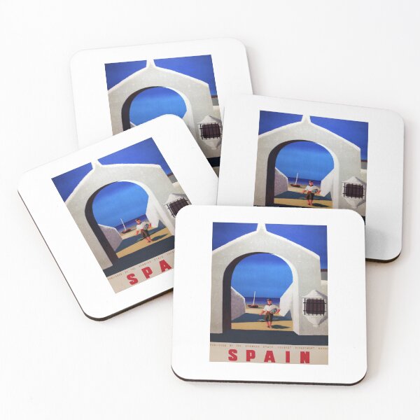 Item preview, retro iconic Spain designed and sold by CorasPosters.