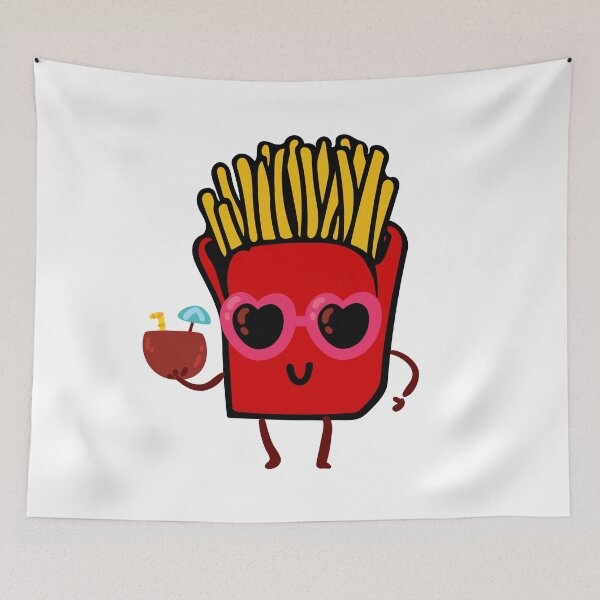 Item preview, French Fries Pattern designed and sold by yacine12353.