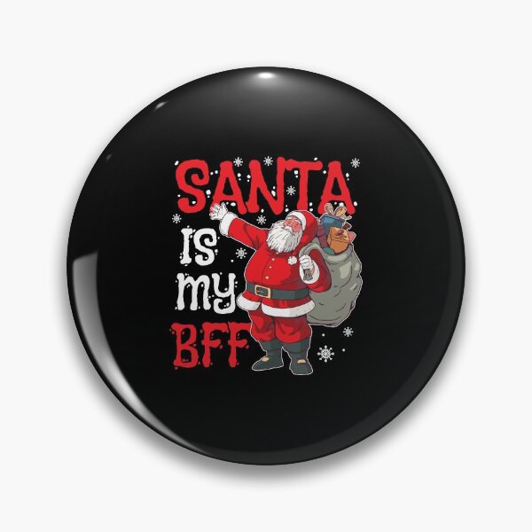 Item preview, Christmas Funny Santa Is My BFF Holiday Present designed and sold by haselshirt.