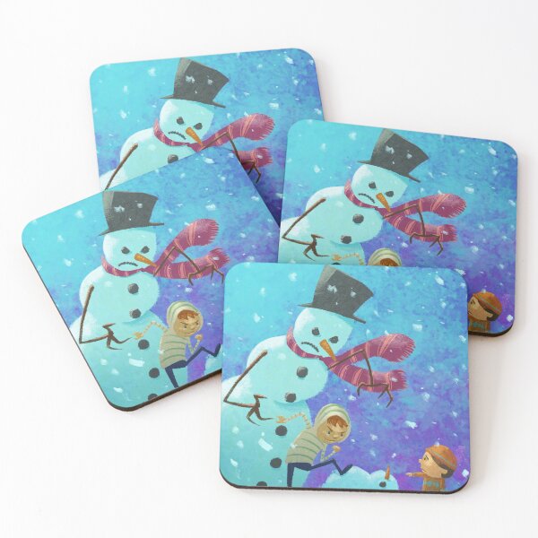 Item preview, The Snowman’s Revenge designed and sold by HAHillustration.
