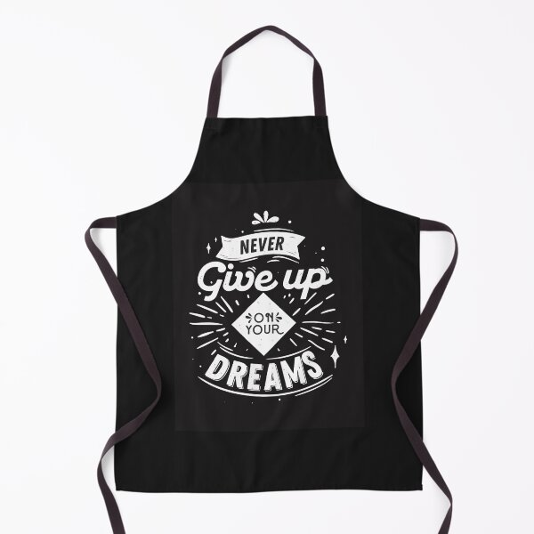 Item preview, Calligraphic Quote Never Give Up On Your Dreams designed and sold by artPS.