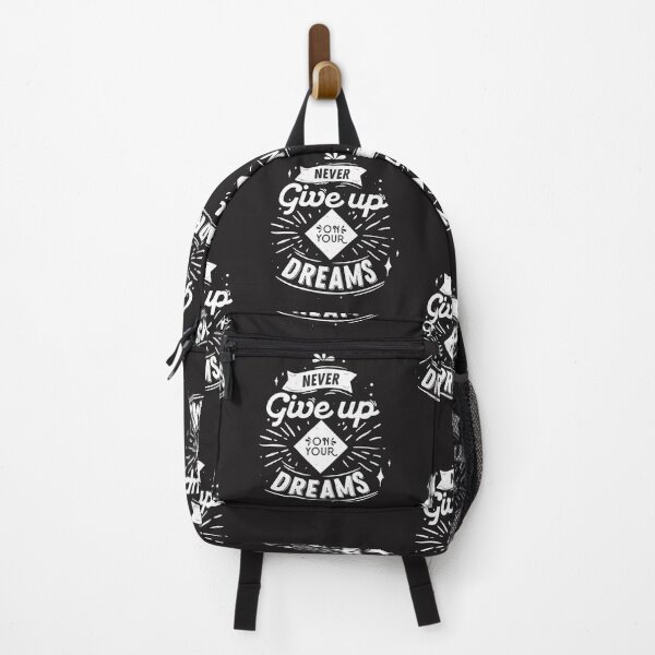 Item preview, Calligraphic Quote Never Give Up On Your Dreams designed and sold by artPS.