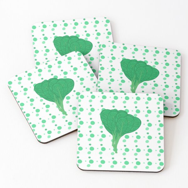 Item preview, Spinach on polka dots designed and sold by Drizzleonrice.