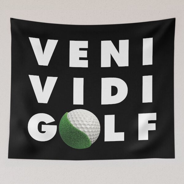 Item preview,  Veni Vidi Golf Funny Golfer saying Quote designed and sold by elhefe.