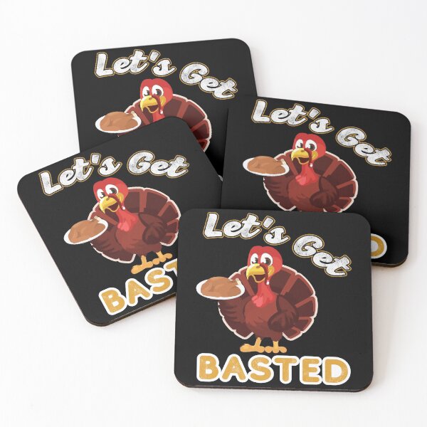 Item preview, Lets Get Busted Funny Thanksgiving Turkey Lover designed and sold by topdesignarts.