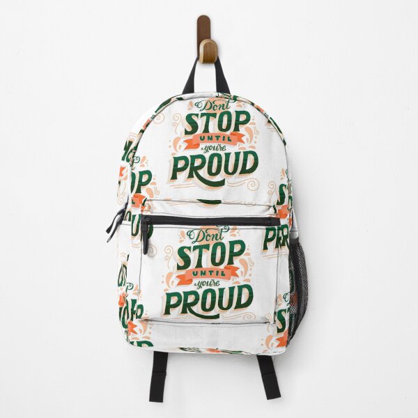 Item preview, Calligraphic Quote Don't Stop Until You're Proud designed and sold by artPS.
