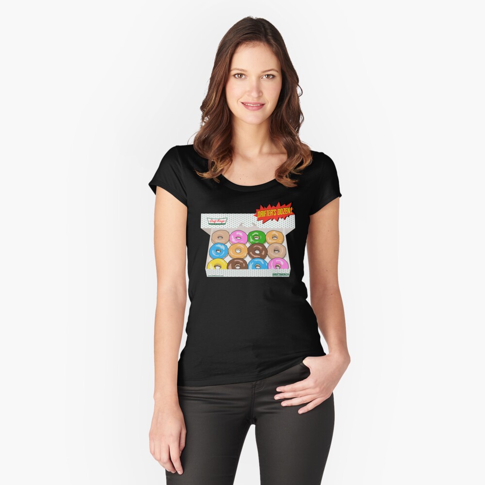 Item preview, Fitted Scoop T-Shirt designed and sold by driftmerch.