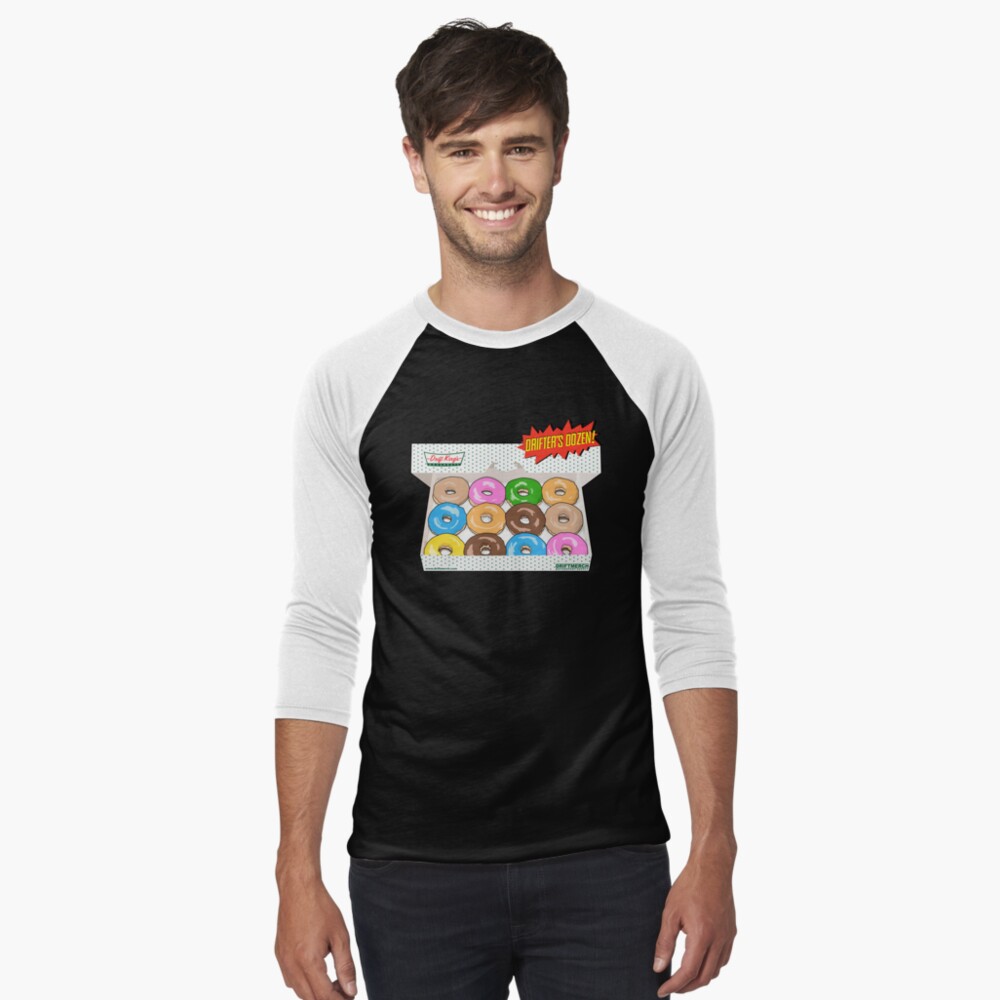 Item preview, Baseball ¾ Sleeve T-Shirt designed and sold by driftmerch.