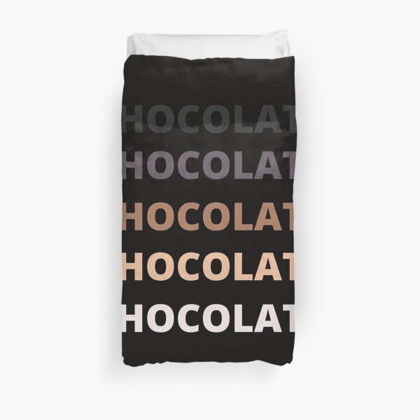 CHOCOLATE Duvet Cover