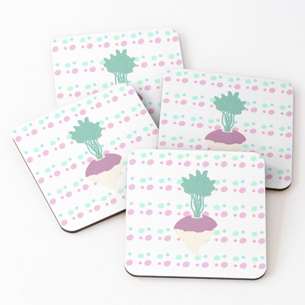 Item preview, Turnip on polka dots designed and sold by Drizzleonrice.