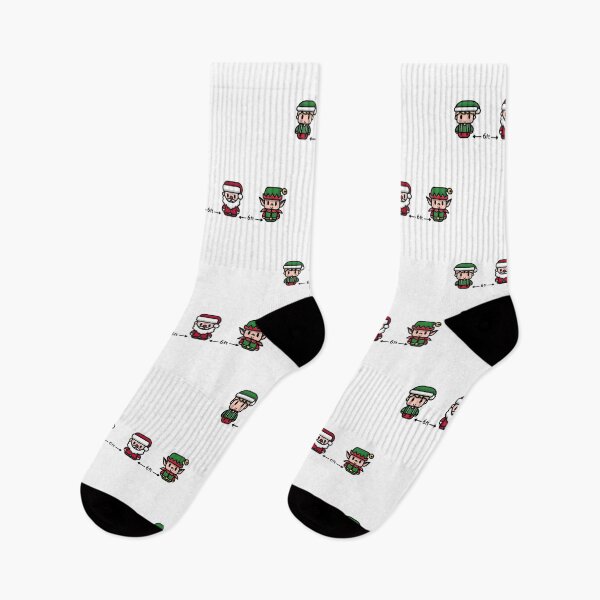 Item preview, 8 Bit Santa and Elves designed and sold by Saad Akchich.