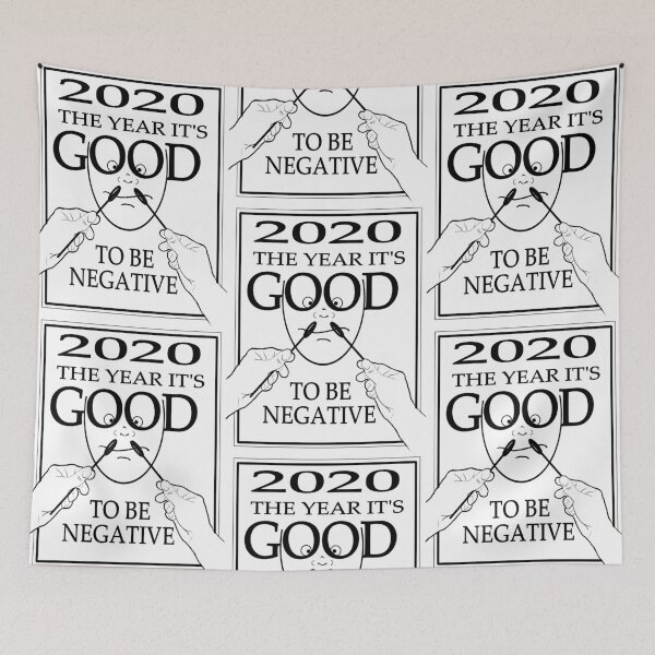 Item preview, 2020 The Year It's Good to be Negative designed and sold by ronnieyoung.