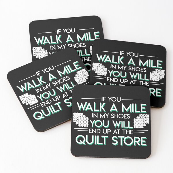 Item preview, Quilting Lover Walk My Shoes End Quilt Store designed and sold by Charles Brian.