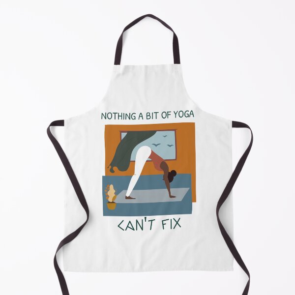 Item preview, NOTHING A BIT OF YOGA CAN'T FIX designed and sold by Ashalcheema.