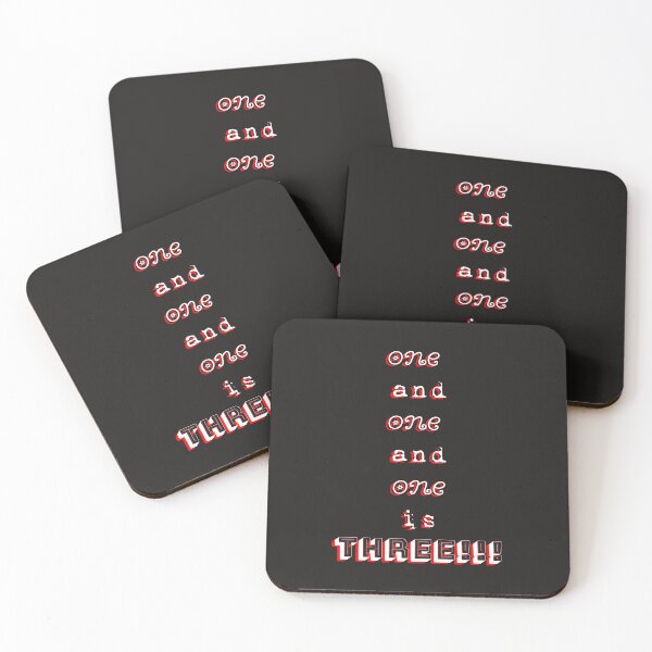 Item preview, One and one and one is three! designed and sold by QuotesDogma.