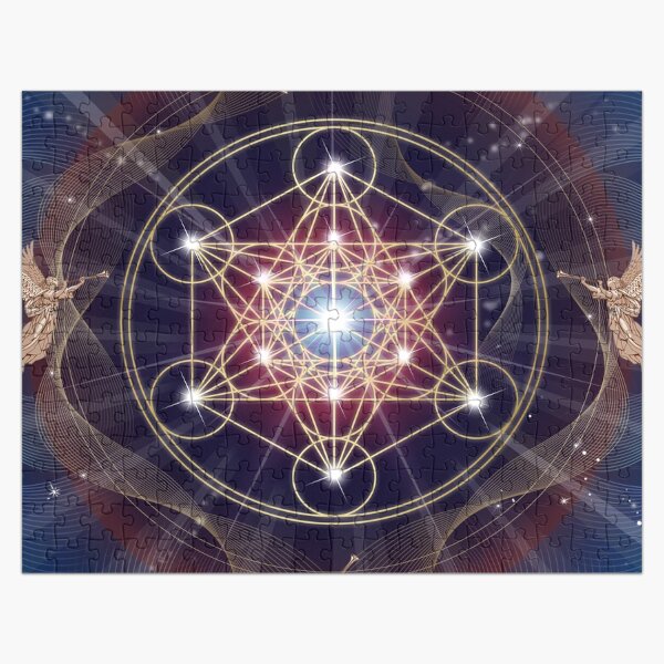 Item preview, Metatron's Cube - Merkabah - Peace and Balance designed and sold by art-by-angels.