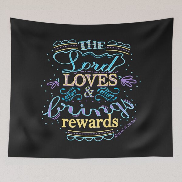 Item preview, The Lord loves effort 2 designed and sold by Heather Walton.